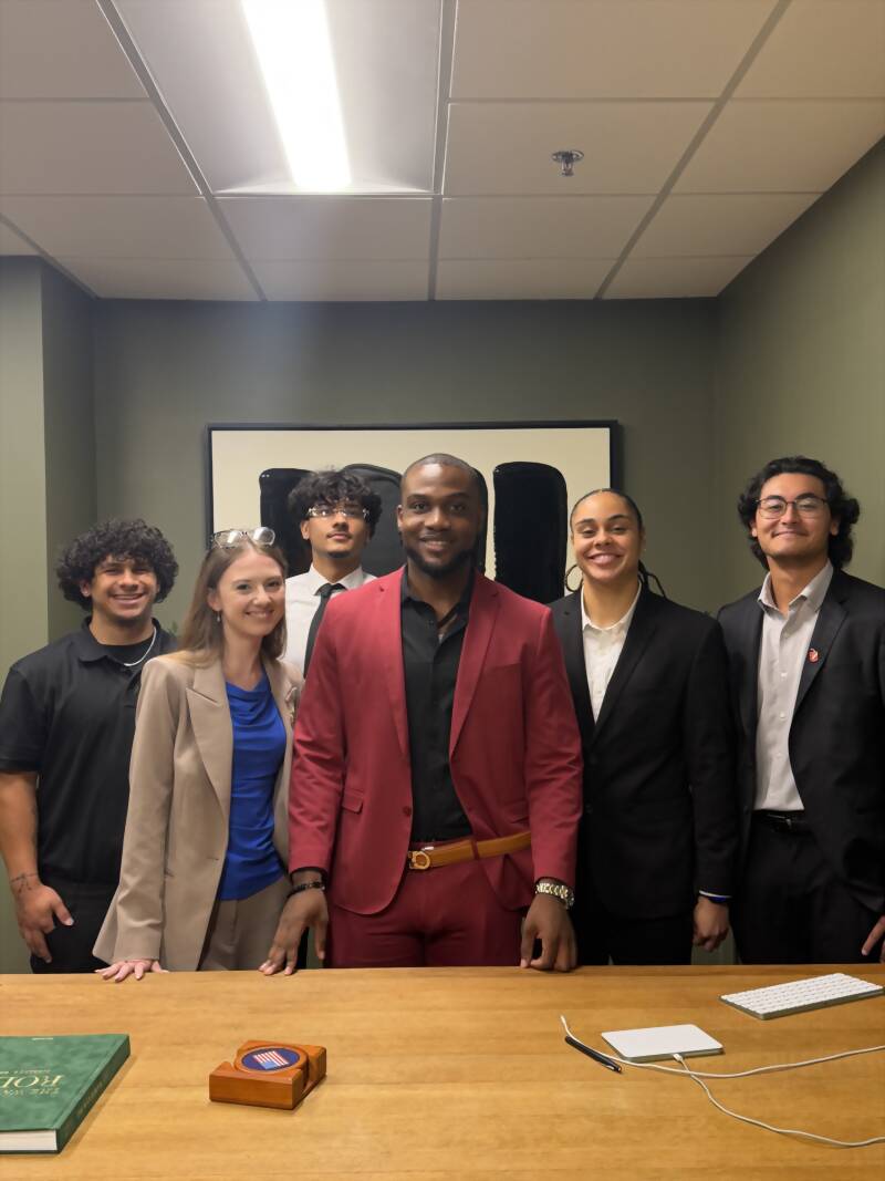 New Acquisitions team gathered in the Atlanta office conference room